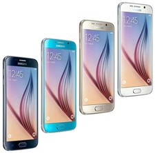 Samsung Galaxy S6 32GB Unlocked Black Gold Blue White Android Phone C Condition