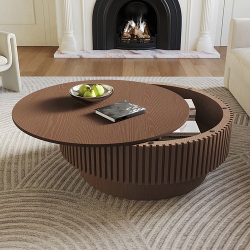Fluted lift top - top, table