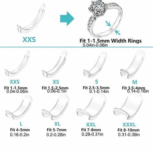 Invisible ring size reducer - invisible,
