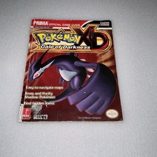Pokemon XD Gale Of Darkness no poster Prima Official Game Guide rare acceptable 