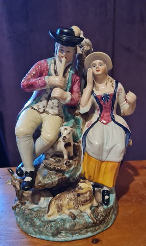 Vintage staffordshire rwood - vintage,