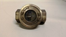 **NEW** Spirax Sarco Brass Sight Glass Check Valve, BSPP 3/4in, 3.5 bar