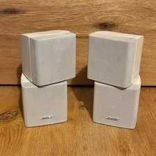 2 X BOSE WHITE DOUBLE CUBE