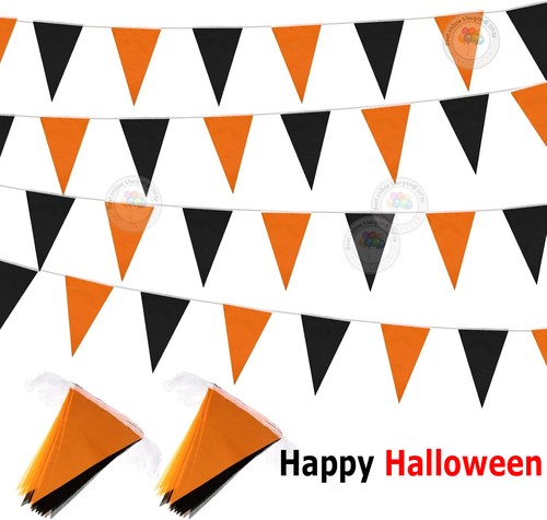 Halloween bunting banner - bunting,