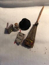 WS2–Dolls house handmade witches potion set