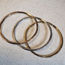 CALVIN KLEIN TRIO BANGLE SET  - GOLD/ROSE GOLD/SILVER 