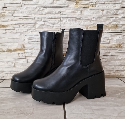 Womens black block - womens, ankle