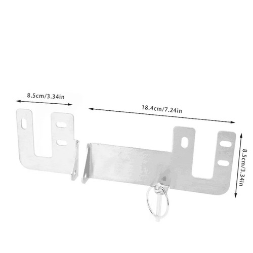 Metal rear door lock - metal, for
