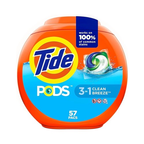 Tide pods clean - 3, in
