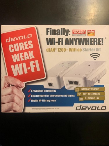 Devolo dlan 1200 fi ac - dlan, wi-fi