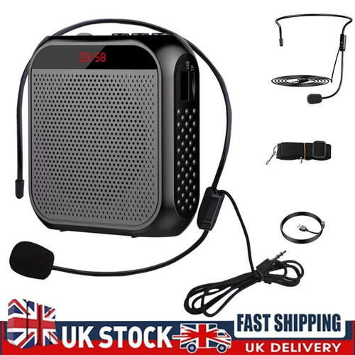 Portable voice amplifier - portable, with