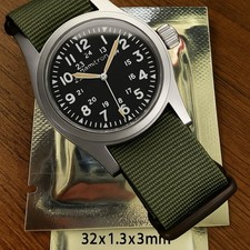 Hamilton Khaki Field 38mm | Glass Double Dome Sapphire Crystal CLEAR AR Coating 