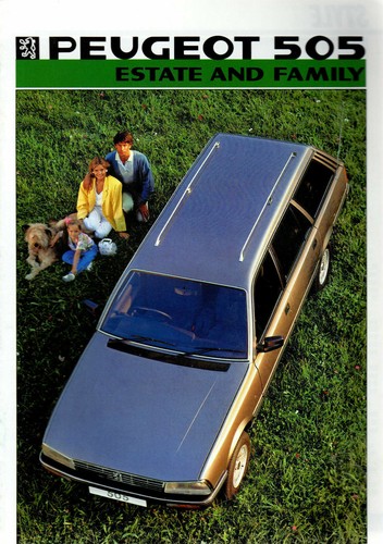 Peugeot 505 estate family - peugeot,