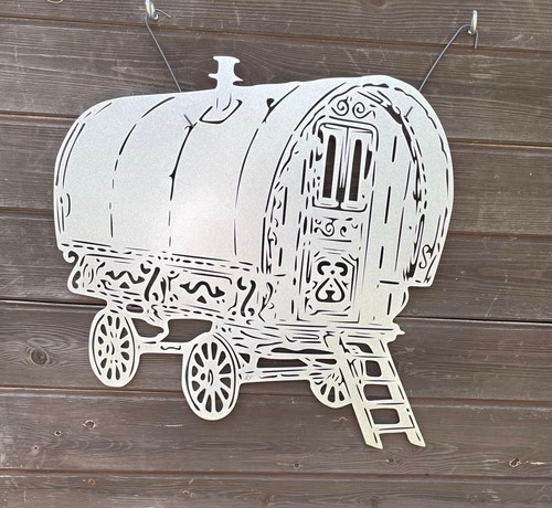 Romany gypsy wagon traveller - romany,
