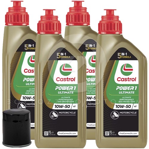 Kit castrol ultimate 10w50 - 4l,