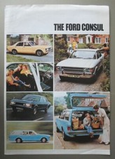 FORD CONSUL orig 1974 UK Mkt