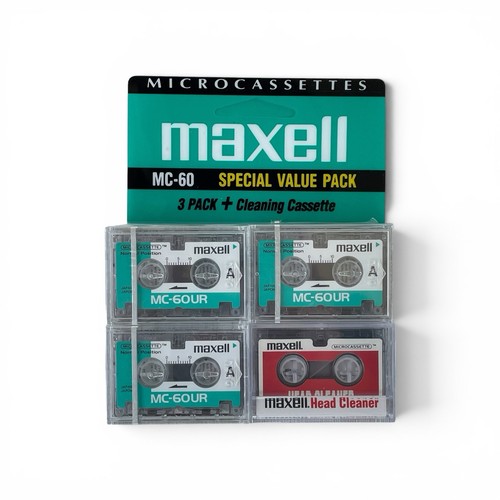 Maxell 60ur microcassette - maxell,