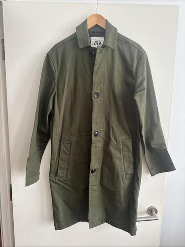 Zara man men khaki green - man,