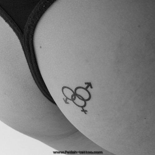 Cuckold tattoo logo in - logo,