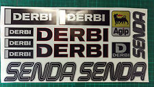 Derbi Senda stickers SM supermoto 50 125 black & silver