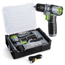 WORKPRO 2.0Ah Cordless Power Drill Set 8V Drill Driver Electric Screwdriver Kits