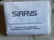 Thermostatic shower control