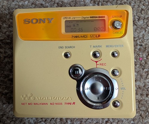 Sony net n505 mini - sony, md