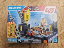 Playmobil City Action 70816 Construction Site Starter Pack New Sealed 2022