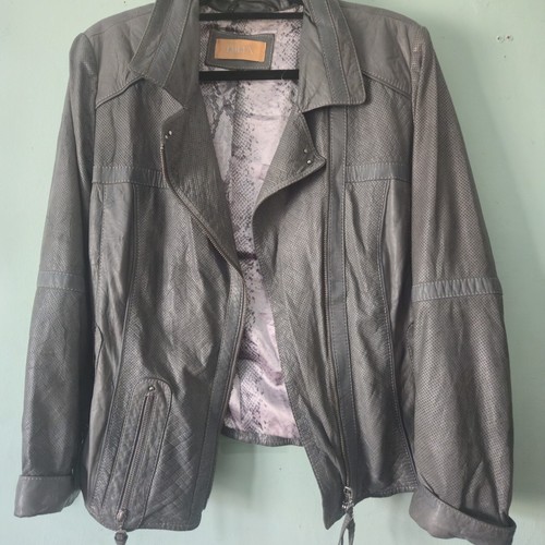 Women biker style jacket - women's,