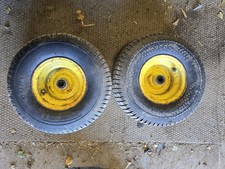 john deere x305r series ride on lawn mower front wheels and tyres 15 6.00 6 rims