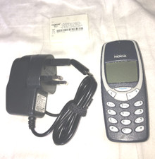 NOKIA 3310 / 30 PERFECT WORKING CONDITION MOBILE 6 MONTH WARRANTY MAINS PLUG