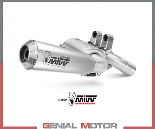 Exhaust muffler mivv m1 - muffler, x-m1