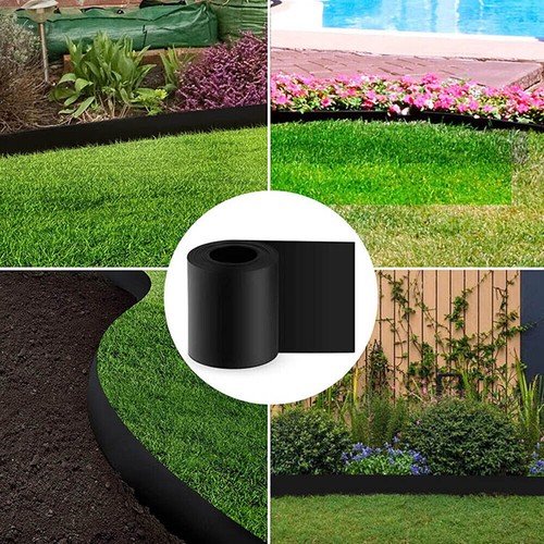 Black lawn edging - pe,
