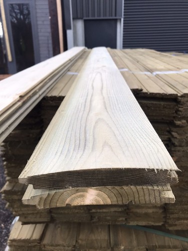 Pressure treated green - treated,