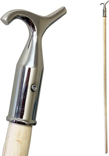Window pole opener - pole, hook