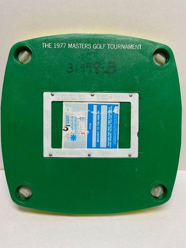 Vintage 1977 masters golf - 1977,
