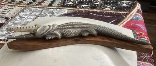 Antique african carved horn - antique,