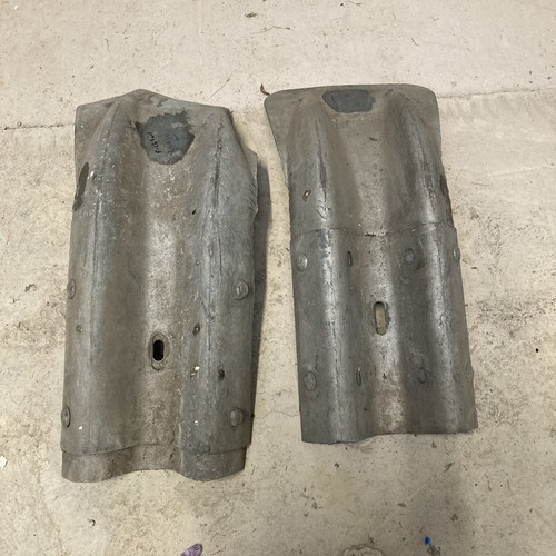 Pair armco barrier - barrier, fish