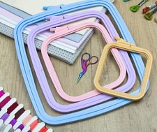 Embroidery Hoops, Square Cross