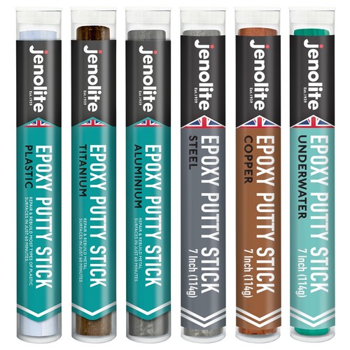 Jenolite epoxy putty - jenolite, repair
