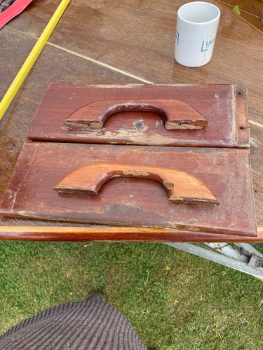 Used sailing dinghy mahogany - used,