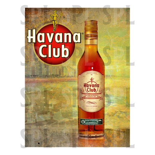Havana club retro metal - club,