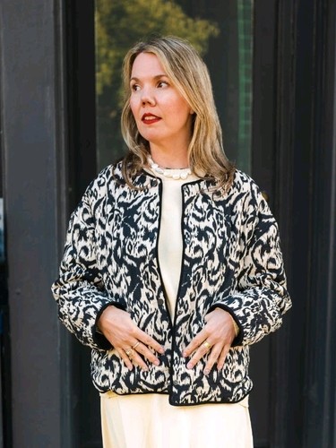 Zara printed black white - zara,