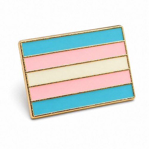 Transgender pride pin badge - pride,