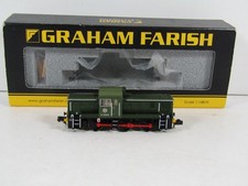 GRAHAM FARISH 372-950 - CLASS 14 DIESEL - BR GREEN - EXC BOXED CON - N GAUGE