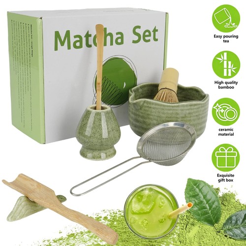 Matcha tea set 7pcs - matcha,