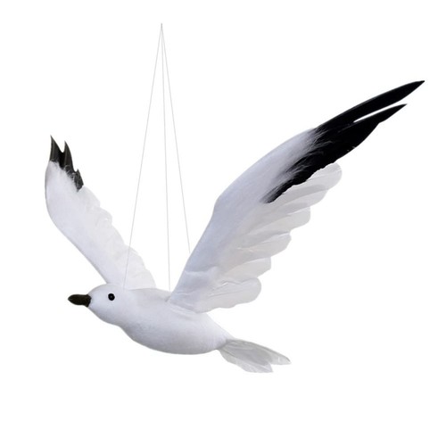 Simulated seagull craft foam - simulated,