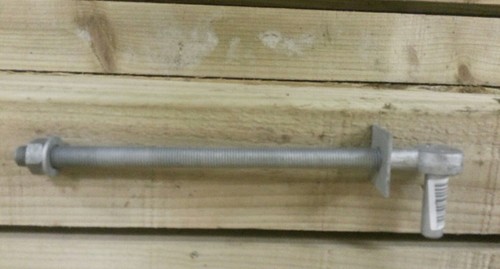 Galvanised farm gate hanger