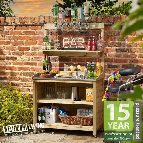 Garden bar wooden - bar, outdoor