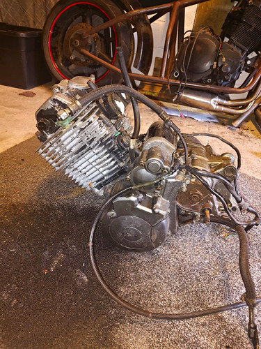 1991 yamaha xt600 - 1991, motor